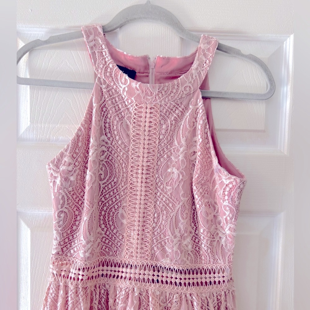 Beautiful I.N. San Fransisco lace dress size 7 - Picture 2 of 8
